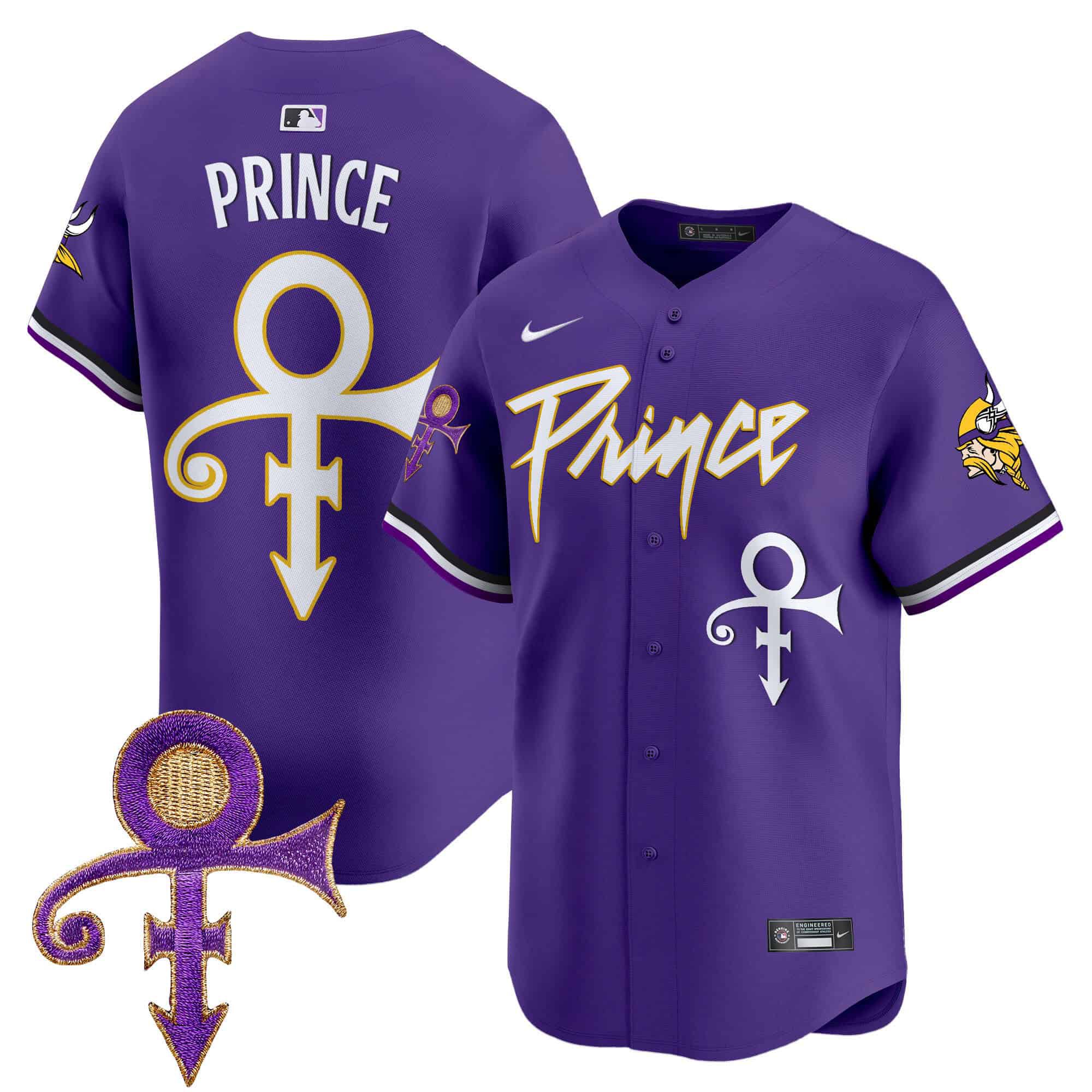 Men Minnesota Vikings Blank Purple 2024 Nike Prince Patch Vapor Premier Limited NFL Jersey->indianapolis colts->NFL Jersey